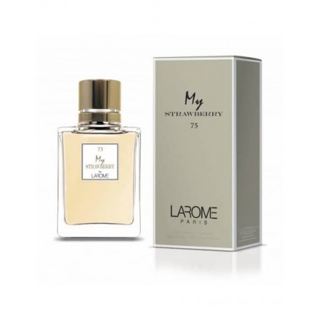 Perfume Feminino MY STRAWBERRY Larome 75F 100ML