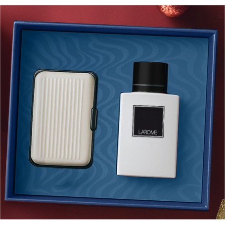 Pack Larome Natal Homem Perfume + Porta cartões